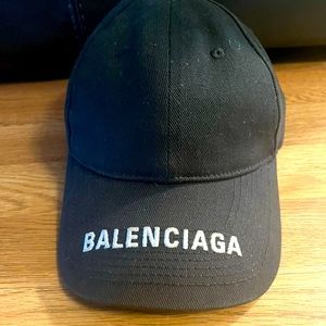 Balenciaga Black Cap